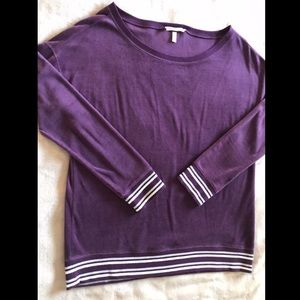 •VICTORIA’S SECRET• Purple Velour Sweatshirt•